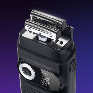 <span class=keywords><strong>Rasoir</strong></span> électrique <span class=keywords><strong>professionnel</strong></span> pour hommes à 3 vitesses, <span class=keywords><strong>rasoir</strong></span> à lames humides/sec pour barbe et <span class=keywords><strong>tête</strong></span> <span class=keywords><strong>chauve</strong></span>, utilisation du visage - Product Image 5