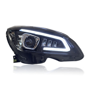 SJC Auto pour <span class=keywords><strong>mercedes</strong></span>-benz <span class=keywords><strong>classe</strong></span> <span class=keywords><strong>C</strong></span> W204 C200 C180 C63 <span class=keywords><strong>phare</strong></span> <span class=keywords><strong>LED</strong></span> 2007-2011 assemblage de <span class=keywords><strong>phare</strong></span> feux diurnes pour Benz - Product Image 2