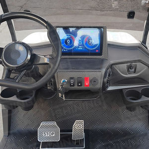 Voiturette de golf électrique à batterie au lithium 2 places 48 Volt Street Legal Boîtes latérales personnalisées certifiées CE 50-70 Km/h - Product Image 6