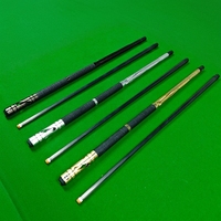 Queue de billard YFEN de qualité supérieure, design de surface métallique, noyau en fibre de carbone, pour matchs de billard