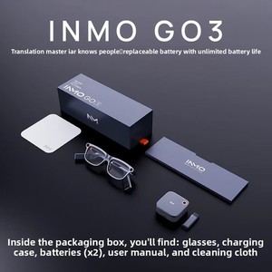 Occhiali Smart AI <span class=keywords><strong>AR</strong></span> INMO GO3 per Traduzione in Tempo Reale con Identificazione Foto/Video/Audio/Voce e Tecnologia XR - Product Image 5