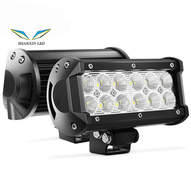 7 Inch 36W LED Work Light Bar for Indicators Motorcycle Driving Offroad Boat Car Tractor Truck 4x4 SUV ATV Flood 12V-24V