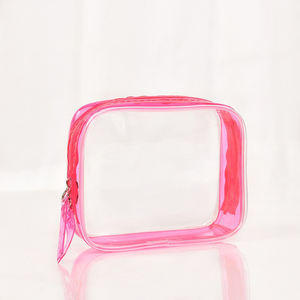 Personnalisable PVC Transparent Zipper Fashion Candy Pattern Waterproof Professional Travel Makeup & Cosmetic Bag - Product Image 4