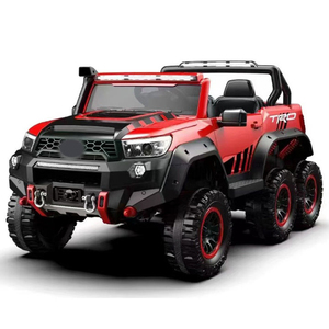 Auto Eléctrico Infantil de Dos Plazas, Todoterreno, Seis <span class=keywords><strong>Ruedas</strong></span>, Control Remoto, Camioneta de Juguete para Bebés - Product Image 2