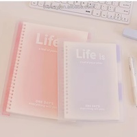 Petit carnet à spirales A5 dégradé, carnet de journalisation de 60 pages avec papier à dessin au crayon, logo personnalisé imprimé pour cadeau