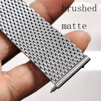 Bracelet de montre en acier inoxydable Milan Mesh, réglable, de luxe, étanche, à dégagement rapide, boucle magnétique respirante, vente chaude