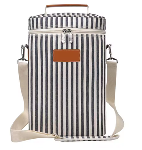 Sac isotherme pour 2 bouteilles de vin, sac isotherme pour vin - Product Image 1