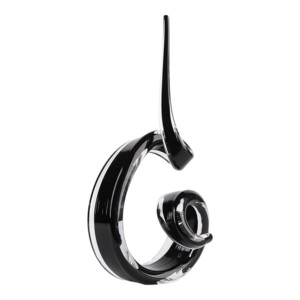Scultura astratta moderna in vetro a spirale per decorare casa, ufficio e soggiorno. - Product Image 2