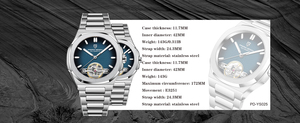 Pagani นาฬิกาผู้ชาย <span class=keywords><strong>Tourbillon</strong></span> สีโรสโกลด์หรูหราด้านบนนาฬิกาอัตโนมัติสำหรับผู้ชายนาฬิกาข้อมือกลกลเรืองแสง - Product Image 2