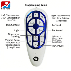 <span class=keywords><strong>Robot</strong></span> Giocattolo Educativo Programmabile a 15 Canali con Telecomando Intelligente per l'Educazione Precoce dei Bambini - Product Image 4