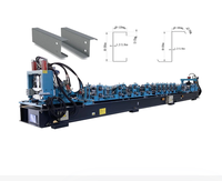 Máquina de Perfilado de Correas Metálicas CZ de Diseño Innovador Totalmente Automática, Máquina de Estructuras Metálicas con Sistema de Control PLC