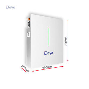 住宅太阳能解决方案 |   德业 RW-F10.2 10.24kWh 51.2V 200Ah 低压磷酸铁锂电池 |   壁挂式 IP65 设计 - Product Image 3