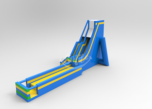 Tobogán de agua inflable <span class=keywords><strong>Dropkick</strong></span> Tobogán de agua inflable de caída libre para adultos - Product Image 2