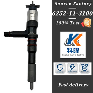 หัวฉีดคอมมอนเรล Kay Diesel รุ่น 6252-11-3100 295050-0720 สำหรับเครื่องยนต์ 6D125 แบบไหลมาตรฐาน - Product Image 5