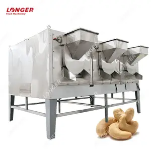 Hot Sale Wholesale Industrial Peanut Drum Nut Roaster Oven Ground Nut Flavored Cashew Nut Roasting Machine