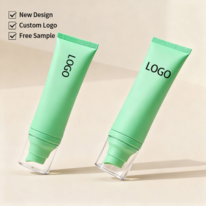 Tube de crème CC vide personnalisé 40ml 50ml 60ml, tube de crème BB, tube de fond de teint avec pompe sans air - Product Image 1