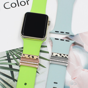 HMJ - Juego de Decoración para Relojes con Diseño de Huellas de Perros y Gatos, Correa de Reloj con Dijes para <span class=keywords><strong>Accesorios</strong></span> de <span class=keywords><strong>Apple</strong></span> Watch - Product Image 4