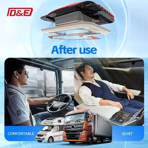 Nuevo Sistema de Aire Acondicionado Clásico de 24V CC para Techo de Vehículos con Compresor Scroll de 2100W para Coches, Camiones y Autocaravanas - Product Image 2