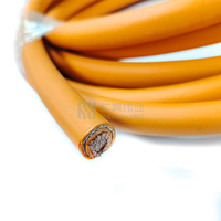 Hochspannungs-1500-V-EV-Einadriges, flexibles, abgeschirmtes 95 mm2-Kabel 50 mm2 bis 240 mm2 XLPE-Gummi kupfer für HVIL-Steck verbinder