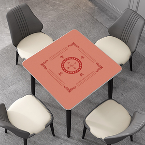 Tapete de Mahjong de Goma en Oferta, Juego de Mesa Familiar, Tapete de Mahjong de Cuero, Alfombra de Póker para el Hogar, Proveedor - Product Image 6