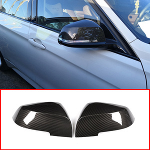 Coques de rétroviseurs en fibre de carbone pour BMW Série 1 2 3 4 F20 F30 F35, ensemble complet en matériau ABS - Product Image 4