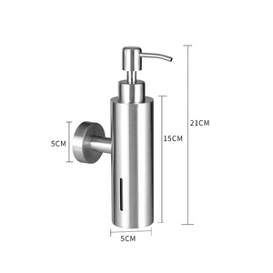 <span class=keywords><strong>Distributeur</strong></span> <span class=keywords><strong>de</strong></span> savon à pression manuelle en acier inoxydable pour hôtel <span class=keywords><strong>Distributeur</strong></span> <span class=keywords><strong>de</strong></span> savon liquide pour les mains en gel douche bouteille <span class=keywords><strong>de</strong></span> lotion - Product Image 3