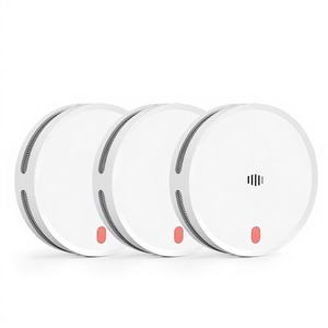 Détecteur de fumée connecté <span class=keywords><strong>Meross</strong></span> Matter, capteur optique double intelligent WiFi, notification d'application, compatible Apple Google Home, hub 33 mm - Product Image 1