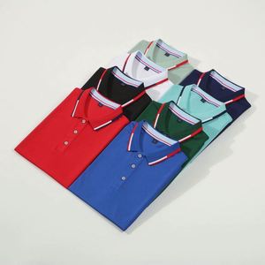 OEM Custom logo T-<b>shirt</b> High Quality Plain Short Sleeve Golf <b>Shirt</b> Quick Drying Breathable Seamless Polo <b>Shirt</b> for Men - Product Image 2