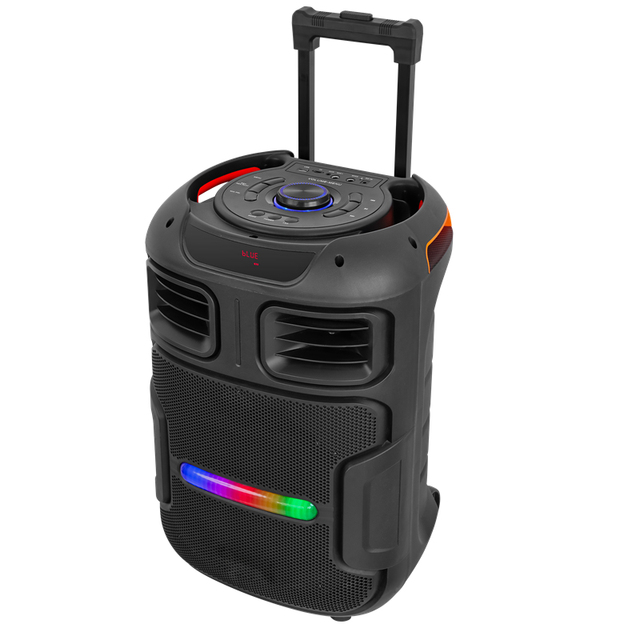Diamond 12 Inch Trolley Speaker Factory Price Portable Wireless Party Speaker Sound Box DJ Speaker
