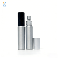 Flacon pulvérisateur de parfum en aluminium 25*95mm 30ml, forme cylindrique, pour spray nasal et brume d'hydrolat, personnalisation disponible