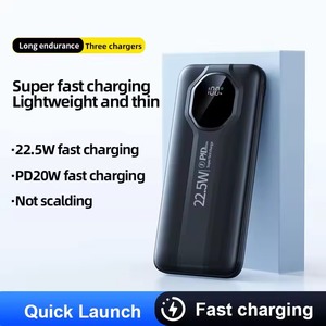 Batterie externe Power Bank, charge <span class=keywords><strong>rapide</strong></span> PD 22,5 W, charge <span class=keywords><strong>rapide</strong></span> Powerbank 20000 mAh avec port USB Type C, station d'alimentation - Product Image 3