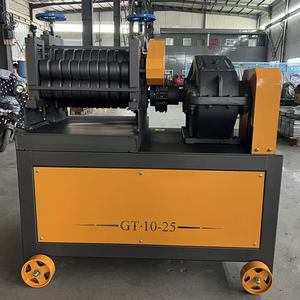 Machine à redresser les barres d'acier de récupération 6-25 mm, les fils, les tuyaux et les barres d'armature, avec moteur à roulement, hautement recommandée - Product Image 4