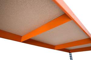 Estanterías industriales de 4 niveles para almacén, estanterías de acero para taller, estanterías para garaje. - Product Image 5