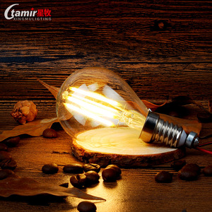 หลอดไฟไส้หลอด LED รุ่น Tamir ขั้ว E14 แสงสีเหลืองอบอุ่น รูปทรงเทียน ทำจากแก้ว สำหรับให้แสงสว่างภายในอาคาร - Product Image 3