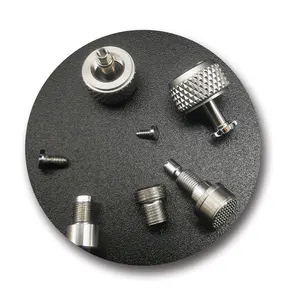 Watch parts supplier OEM/ODM Micro CNC Machining Custom Stainless steel waterproof watch pusher parts watch crown & tube