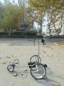 3륜 알루미늄 합금 인증 전기 리튬 원격 제어 골프 트롤리 (24V) - Product Image 6