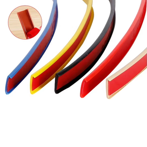 <span class=keywords><strong>Bande</strong></span> <span class=keywords><strong>de</strong></span> chant en TPE flexible en forme <span class=keywords><strong>de</strong></span> U, auto-adhésive, en caoutchouc, pour la protection des bords des meubles, des armoires, des tables, produits en caoutchouc - Product Image 1