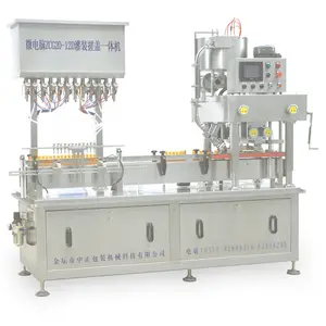 ZCG20-12D Automatic Soybean Sauce Bottle Vinegar Bottle Olive oil bottle Filling and Capping Machine