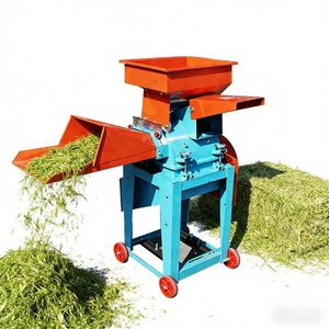 Machine multifonctionnelle 220V/380V pour la broyage des céréales et la coupe de fourrage, hacheuse de paille pour usage domestique, alimentation du bétail - Product Image 1