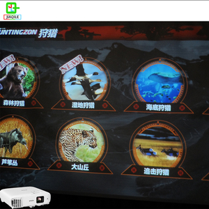 เครื่องฉายภาพเกม 3 มิติ สำหรับสนามเด็กเล่น Jiaqile แบบแข่งขันหลายคน ความละเอียด 1920x1080 รับประกัน 1 ปี - Product Image 1