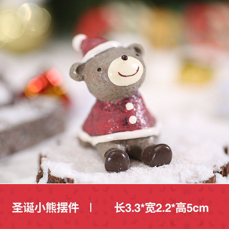 Christmas bear ornament