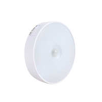 Deux modes d'alimentation USB / solaire, veilleuse LED magnétique avec capteur de mouvement, n'importe où, placard, escalier, mur