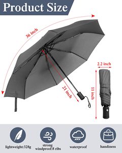Paraguas Publicitarios con Logotipo Personalizado de Marca de Diseño Moderno al por Mayor para Regalos Promocionales - Product Image 5