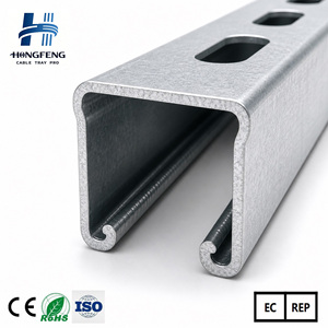 Spécifications des profilés en acier, prix d'usine en Chine, profilés en C en métal, profilés en C en acier - Product Image 1