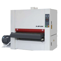 Machine à poncer à bande large pour le travail du bois, ponceuse à bois lourde R-RP 1300, pour le traitement des meubles