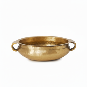 Cuenco decorativo Urli de Metal para flores flotantes, centro de mesa, decoración del hogar, decoración tradicional del festival indio - Product Image 1