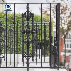 <span class=keywords><strong>Puertas</strong></span> de Acero Resistentes y Populares, Puerta de Entrada Motorizada de Hierro Forjado para Viviendas Residenciales - Product Image 2