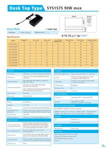90W 19V 4.73A Adaptador de corriente de escritorio universal Adaptador de CA de escritorio negro - Product Image 2