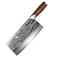 Haute qualité en acier inoxydable fort hachoir couteau cuisine coupe y compris tranchage utilitaire personnalisable emballé aimant métal