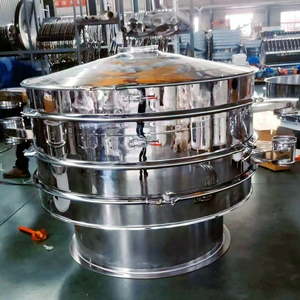 เครื่องทำหน้าจอแบบสั่นวงกลมทำจากสแตนเลสความจุ1-2Tons/ชั่วโมงสำหรับแป้งแปรรูปอาหาร - Product Image 4